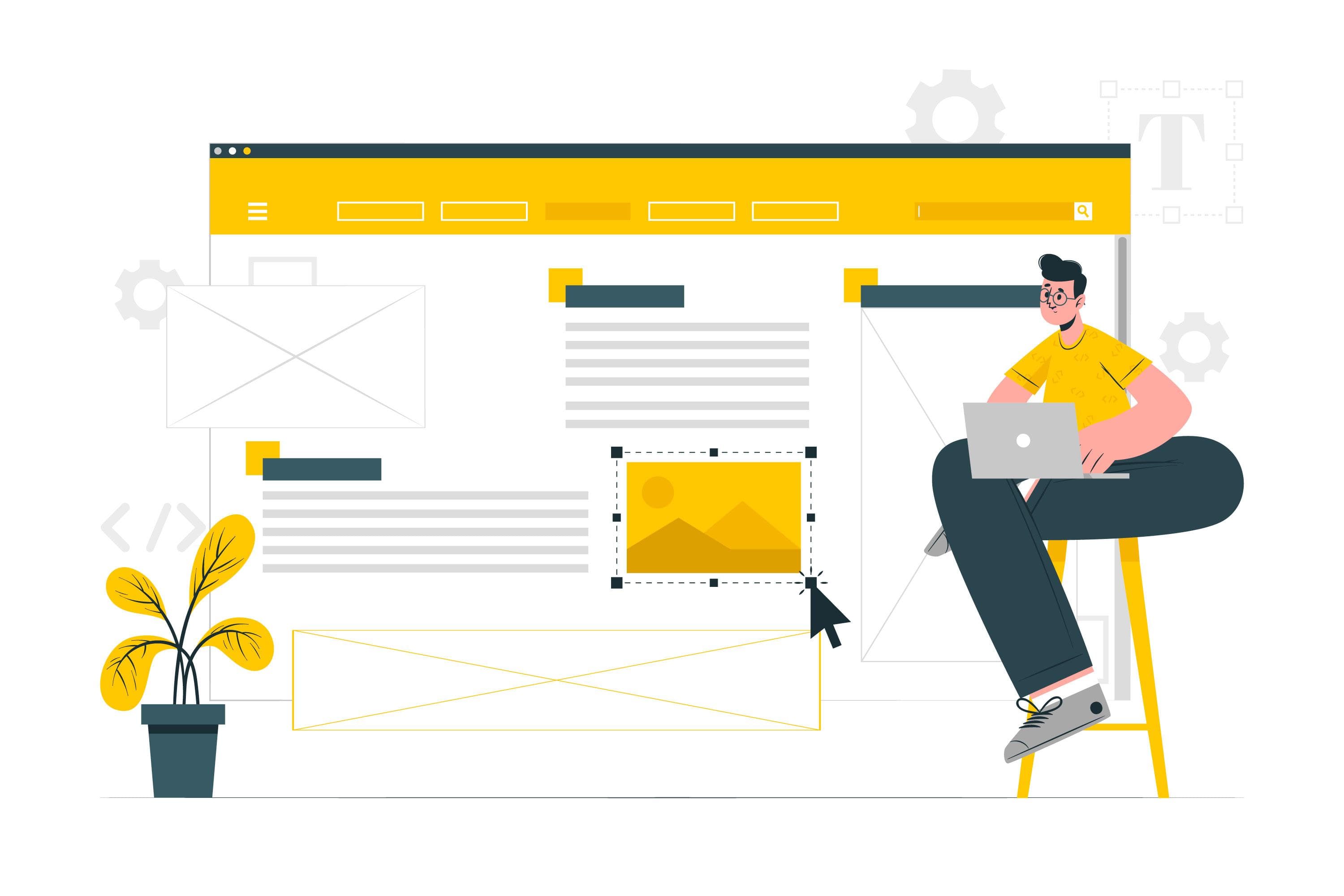 Site realizat în WordPress