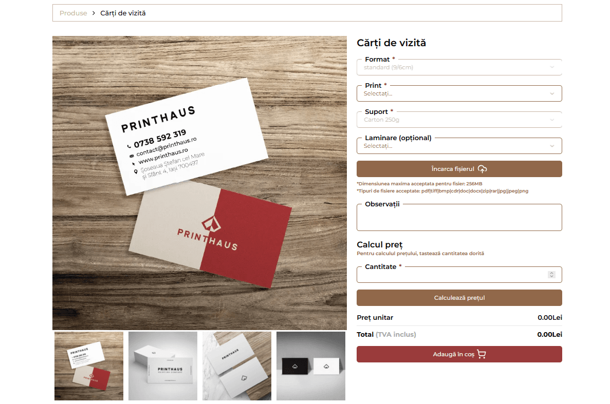 Printhaus - Product Configurator