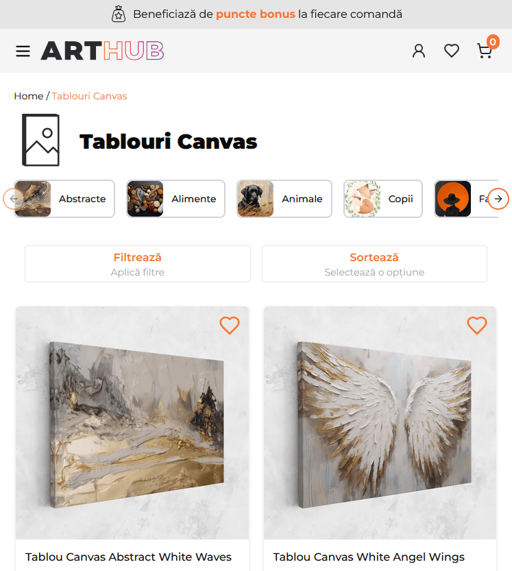ARTHUB Mockup