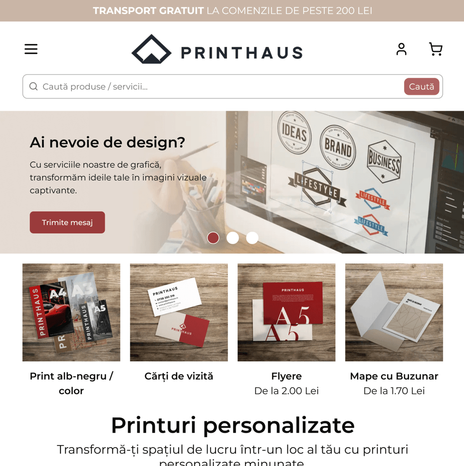 PRINTHAUS Mockup